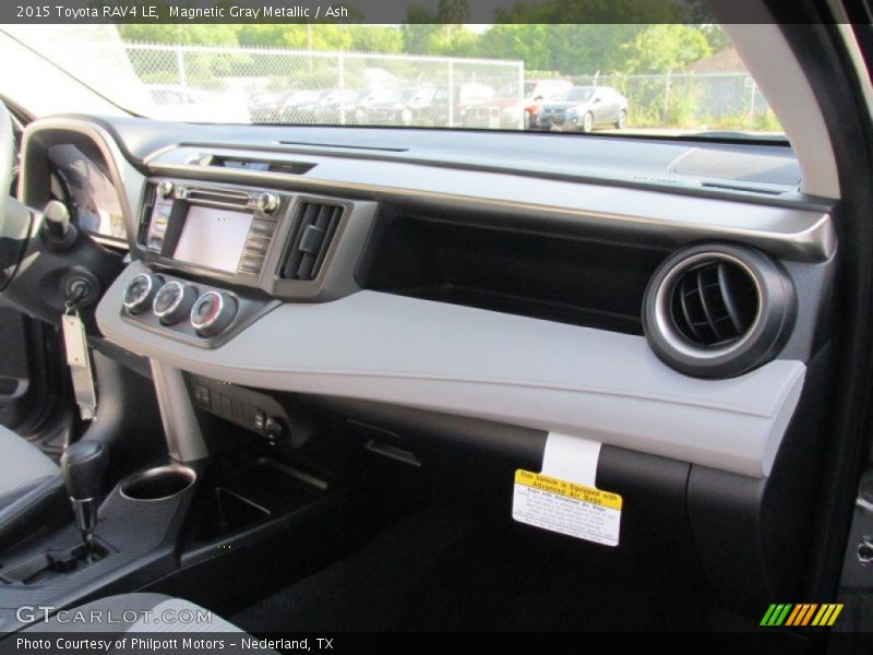 Magnetic Gray Metallic / Ash 2015 Toyota RAV4 LE
