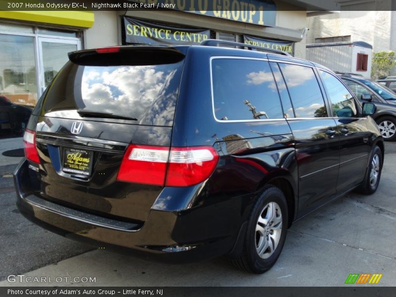 Nighthawk Black Pearl / Ivory 2007 Honda Odyssey EX-L