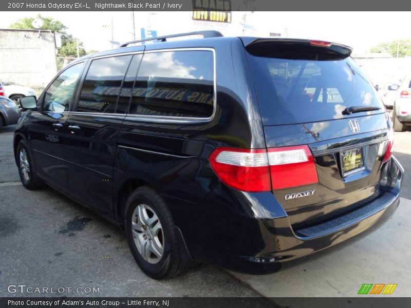 Nighthawk Black Pearl / Ivory 2007 Honda Odyssey EX-L