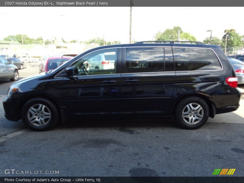 Nighthawk Black Pearl / Ivory 2007 Honda Odyssey EX-L