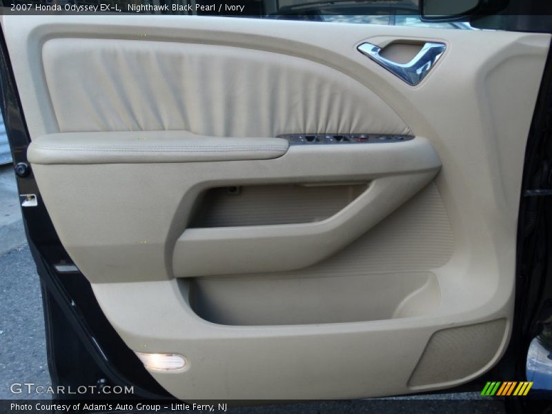 Nighthawk Black Pearl / Ivory 2007 Honda Odyssey EX-L