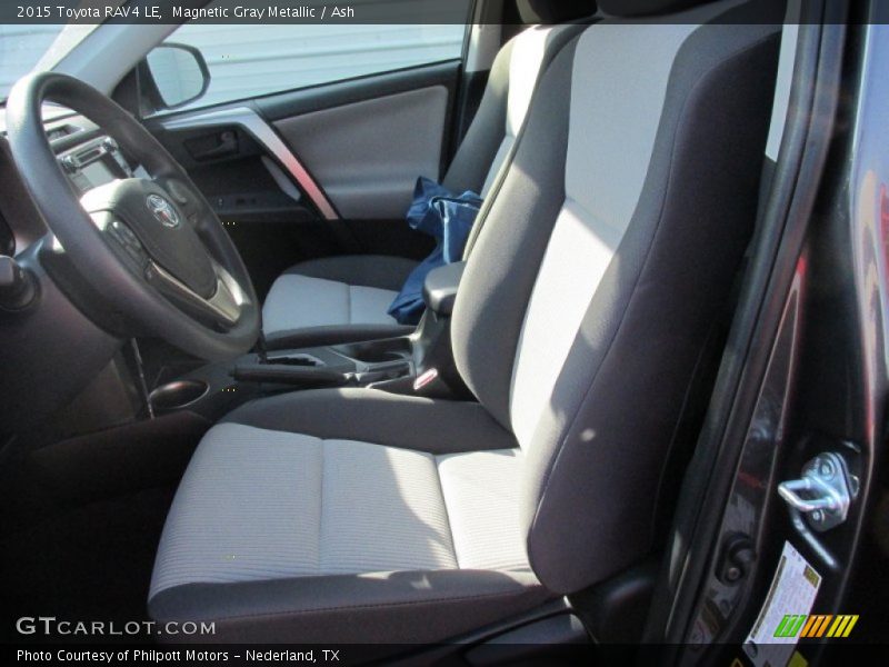 Magnetic Gray Metallic / Ash 2015 Toyota RAV4 LE