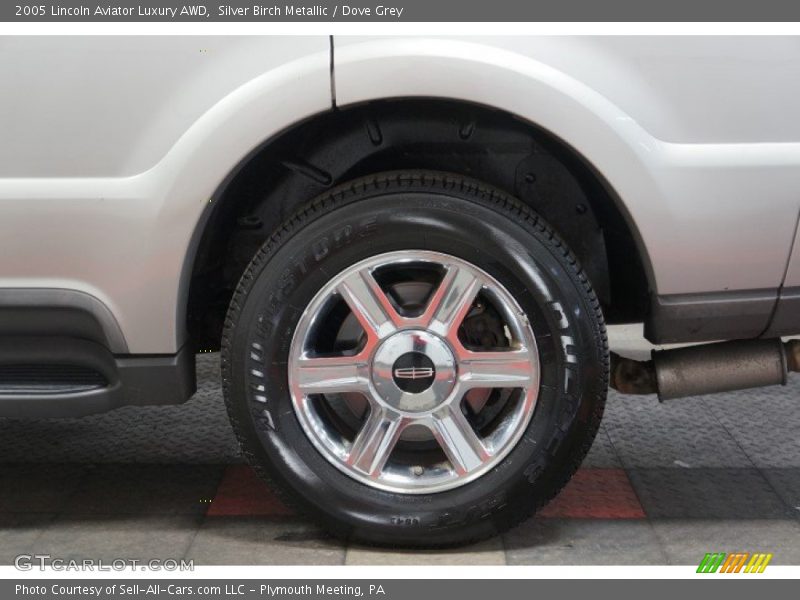 Silver Birch Metallic / Dove Grey 2005 Lincoln Aviator Luxury AWD