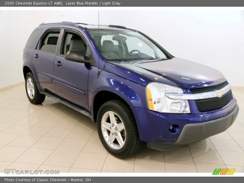 Laser Blue Metallic / Light Gray 2005 Chevrolet Equinox LT AWD