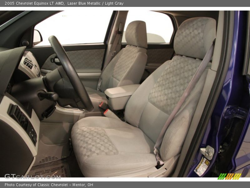 Front Seat of 2005 Equinox LT AWD
