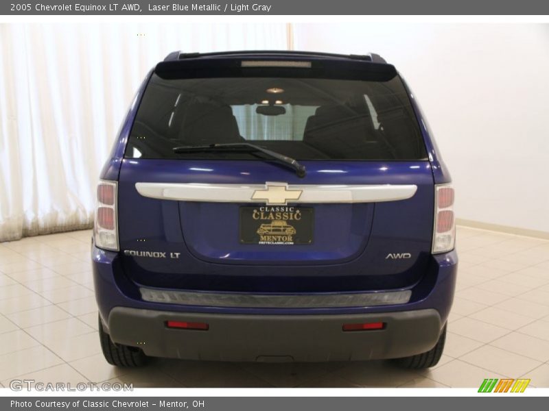 Laser Blue Metallic / Light Gray 2005 Chevrolet Equinox LT AWD