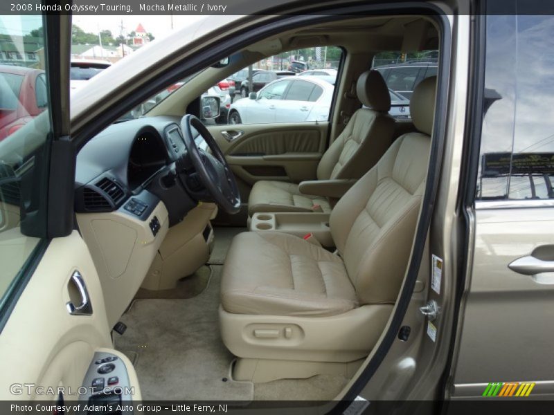  2008 Odyssey Touring Ivory Interior