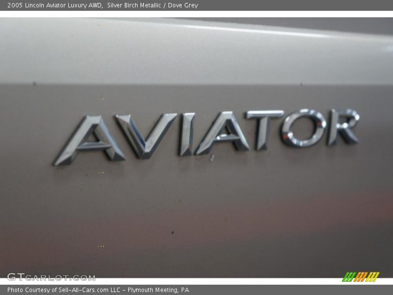 Silver Birch Metallic / Dove Grey 2005 Lincoln Aviator Luxury AWD