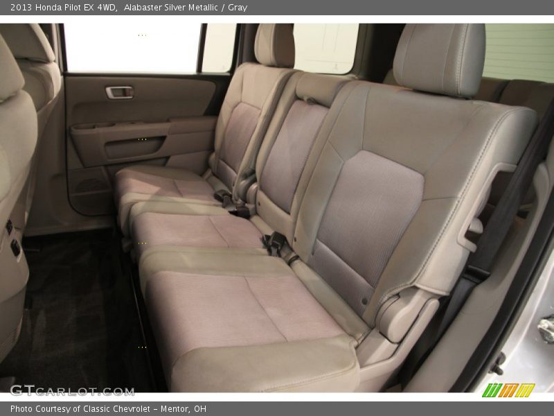 Alabaster Silver Metallic / Gray 2013 Honda Pilot EX 4WD