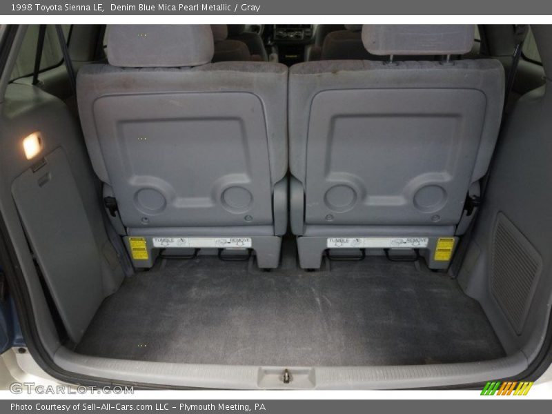 Denim Blue Mica Pearl Metallic / Gray 1998 Toyota Sienna LE
