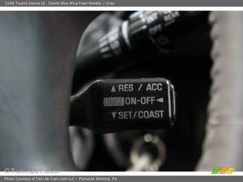 Controls of 1998 Sienna LE