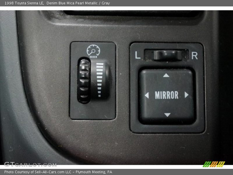 Controls of 1998 Sienna LE