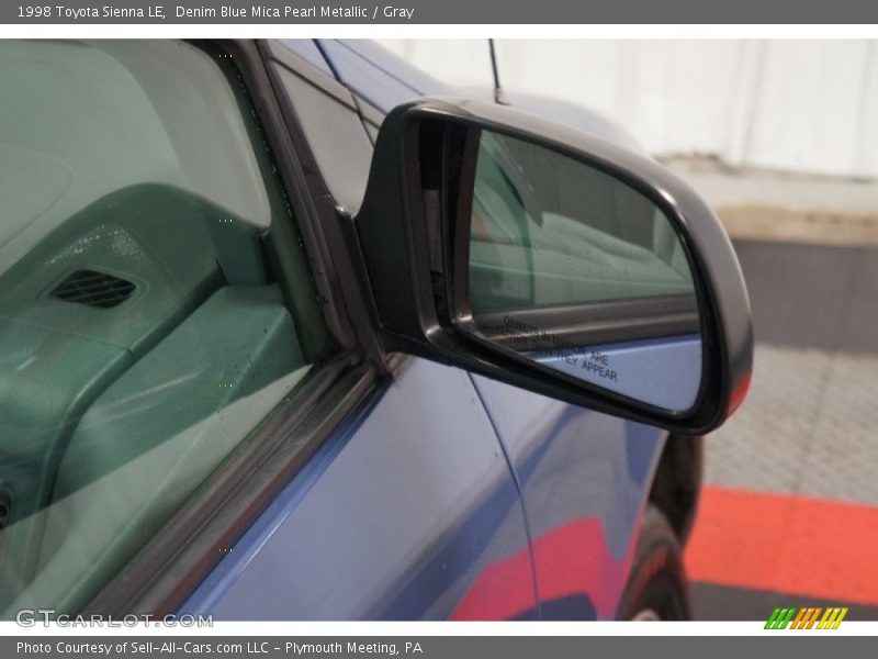 Denim Blue Mica Pearl Metallic / Gray 1998 Toyota Sienna LE