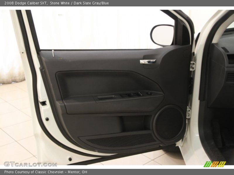 Stone White / Dark Slate Gray/Blue 2008 Dodge Caliber SXT