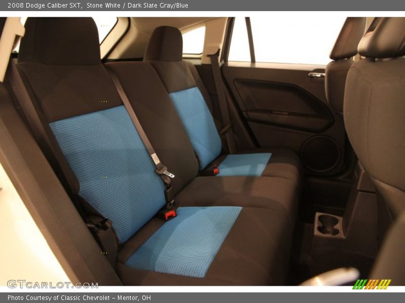 Stone White / Dark Slate Gray/Blue 2008 Dodge Caliber SXT