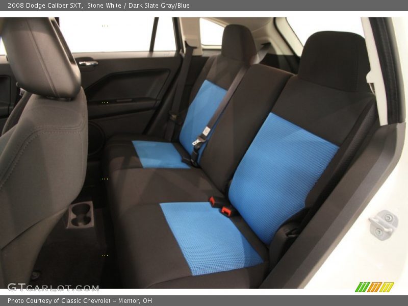 Stone White / Dark Slate Gray/Blue 2008 Dodge Caliber SXT