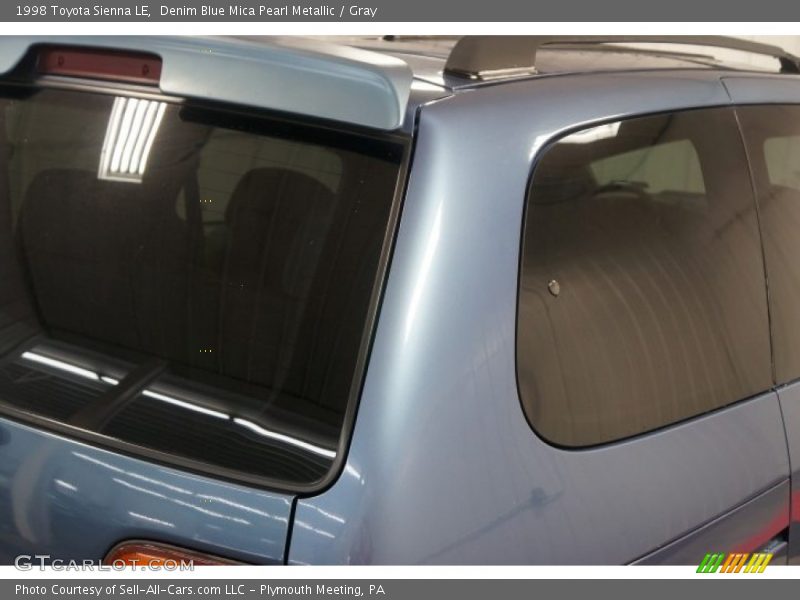 Denim Blue Mica Pearl Metallic / Gray 1998 Toyota Sienna LE
