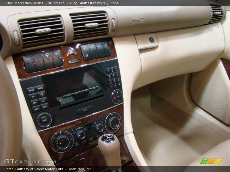 Alabaster White / Stone 2006 Mercedes-Benz C 280 4Matic Luxury