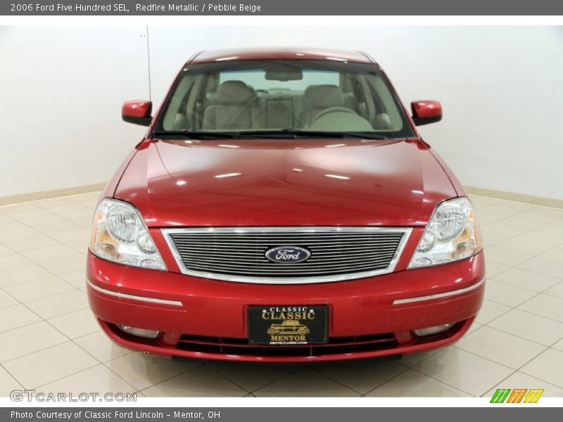 Redfire Metallic / Pebble Beige 2006 Ford Five Hundred SEL