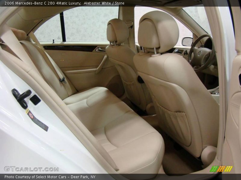 Alabaster White / Stone 2006 Mercedes-Benz C 280 4Matic Luxury