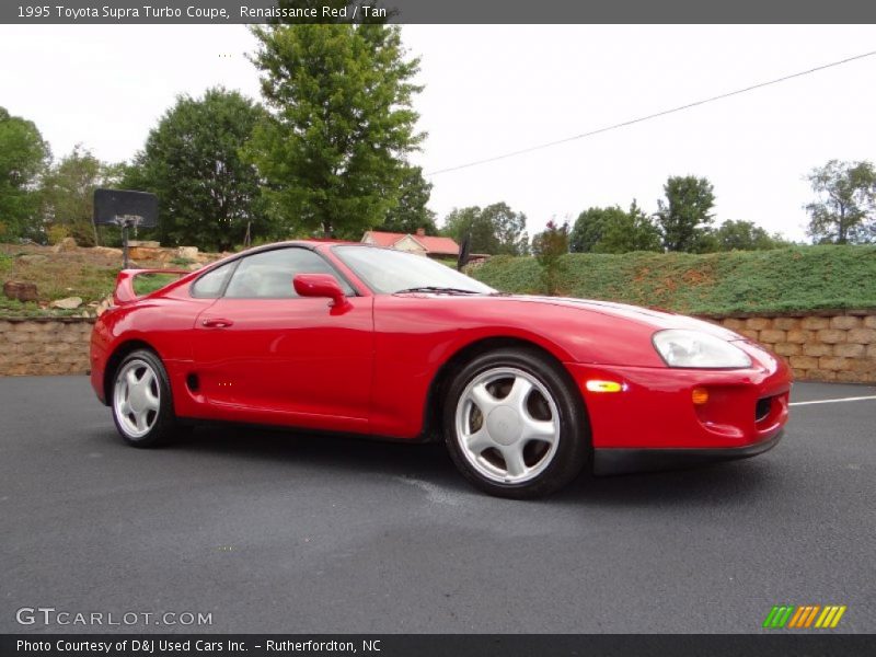 Renaissance Red / Tan 1995 Toyota Supra Turbo Coupe