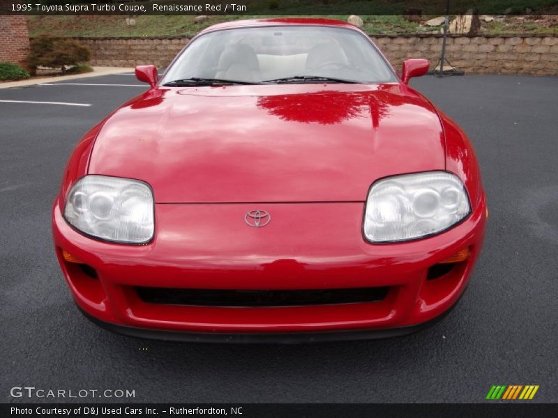 Renaissance Red / Tan 1995 Toyota Supra Turbo Coupe