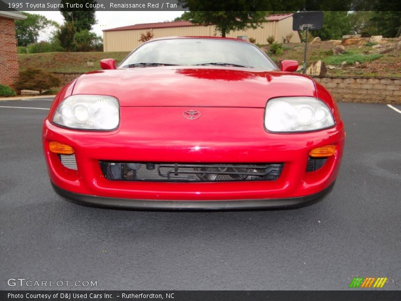 Renaissance Red / Tan 1995 Toyota Supra Turbo Coupe