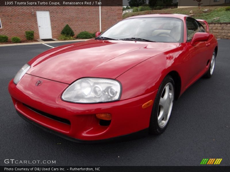 Renaissance Red / Tan 1995 Toyota Supra Turbo Coupe