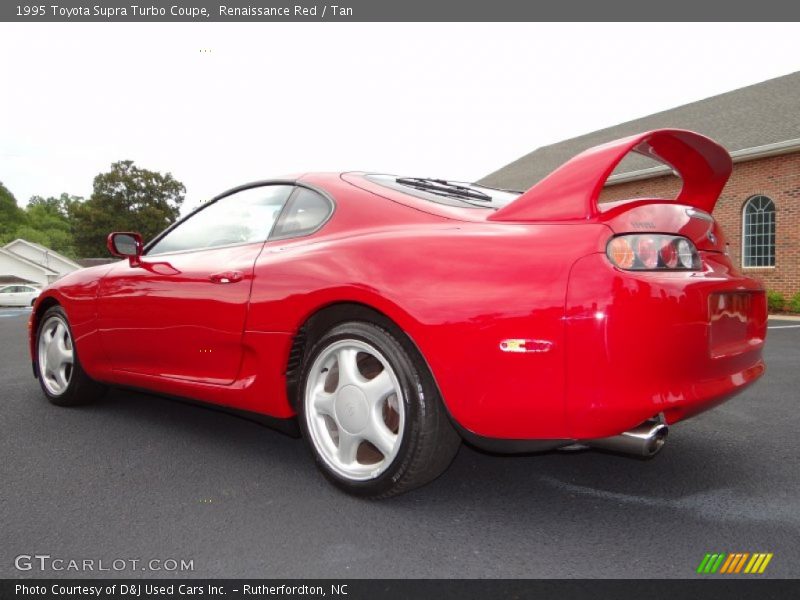Renaissance Red / Tan 1995 Toyota Supra Turbo Coupe