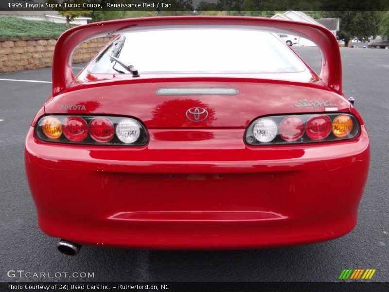 Renaissance Red / Tan 1995 Toyota Supra Turbo Coupe