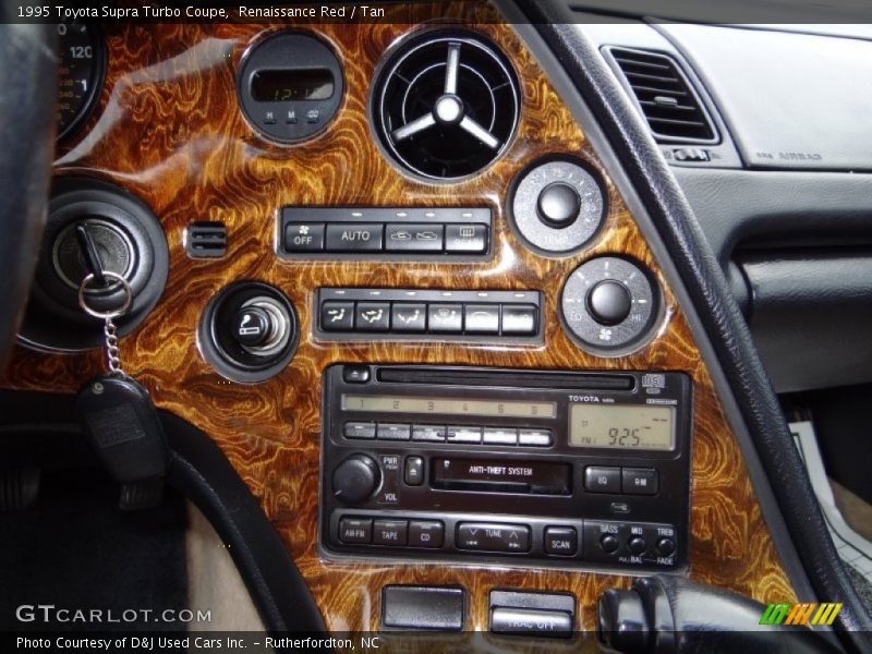 Controls of 1995 Supra Turbo Coupe