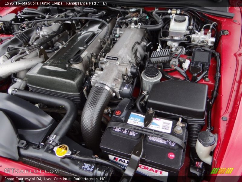  1995 Supra Turbo Coupe Engine - 3.0 Liter Twin Turbocharged SOHC 24-Valve Inline 6 Cylinder