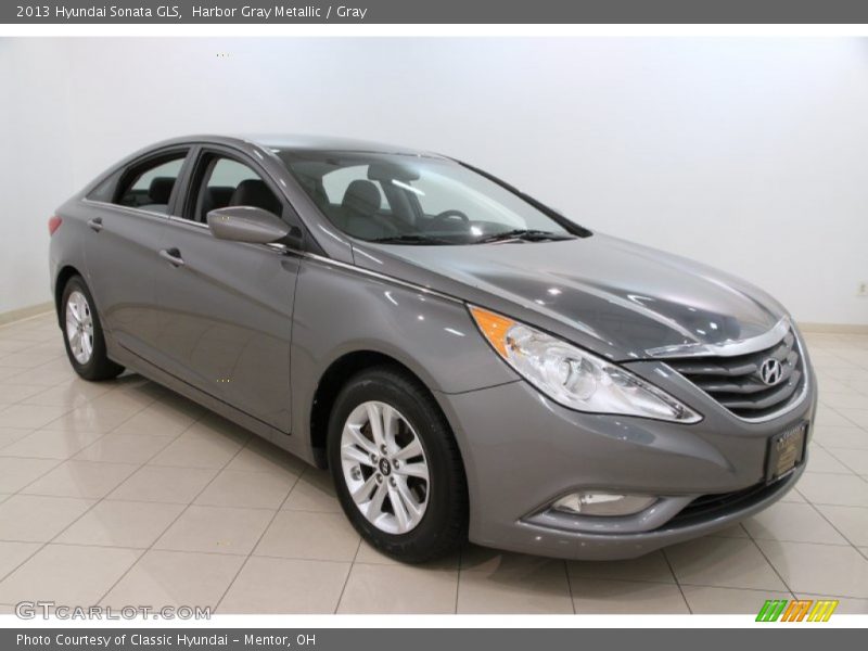 Harbor Gray Metallic / Gray 2013 Hyundai Sonata GLS