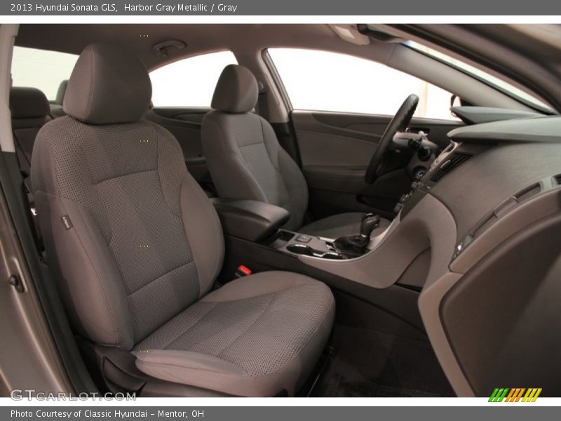 Harbor Gray Metallic / Gray 2013 Hyundai Sonata GLS