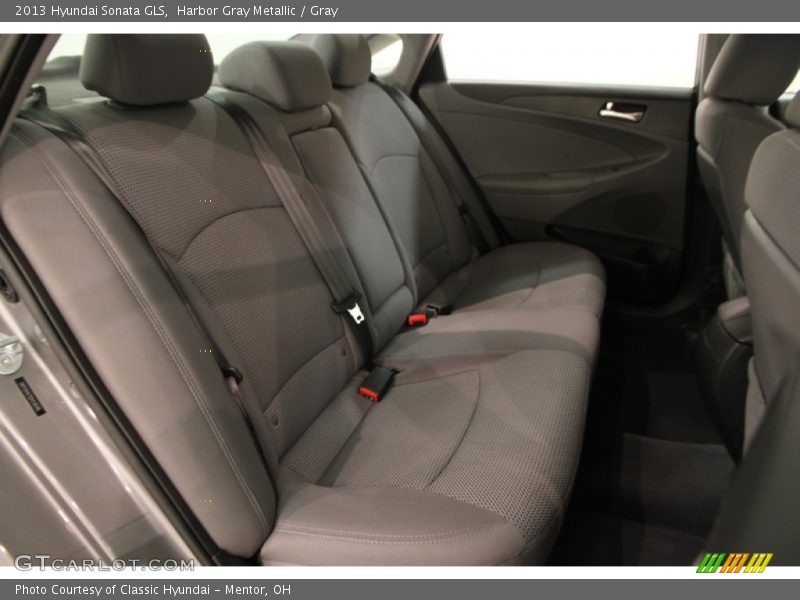 Harbor Gray Metallic / Gray 2013 Hyundai Sonata GLS