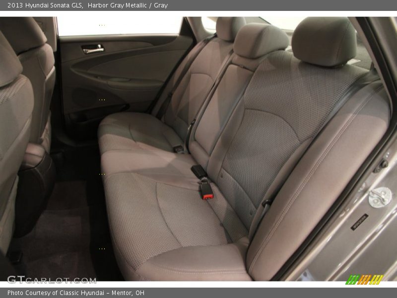 Harbor Gray Metallic / Gray 2013 Hyundai Sonata GLS