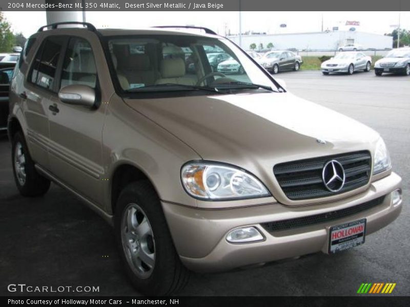 Desert Silver Metallic / Java Beige 2004 Mercedes-Benz ML 350 4Matic