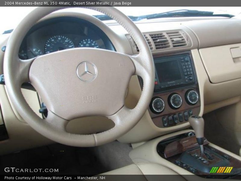 Desert Silver Metallic / Java Beige 2004 Mercedes-Benz ML 350 4Matic