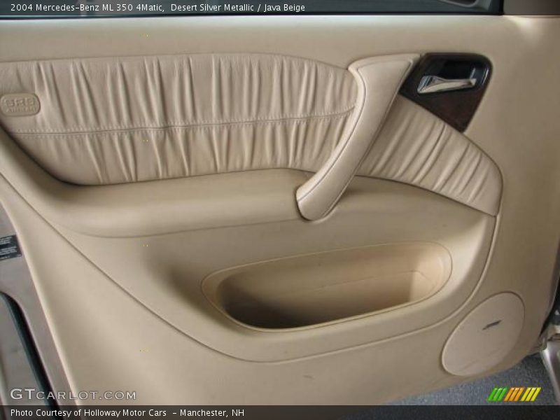 Desert Silver Metallic / Java Beige 2004 Mercedes-Benz ML 350 4Matic