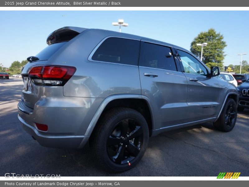 Billet Silver Metallic / Black 2015 Jeep Grand Cherokee Altitude