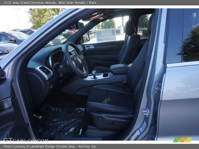 Billet Silver Metallic / Black 2015 Jeep Grand Cherokee Altitude