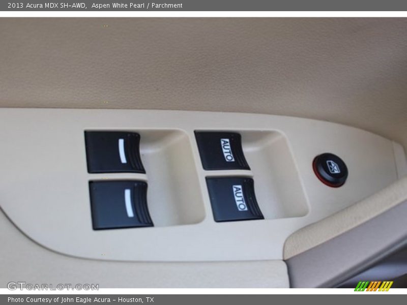 Aspen White Pearl / Parchment 2013 Acura MDX SH-AWD