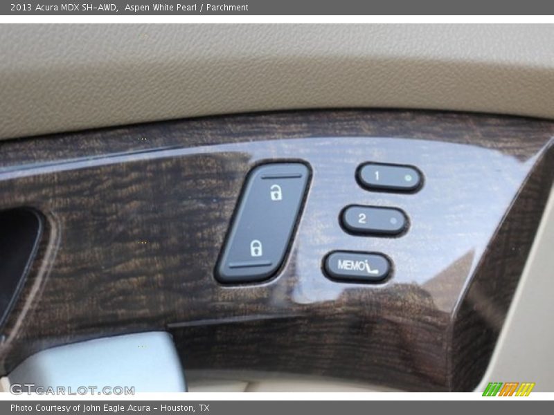 Aspen White Pearl / Parchment 2013 Acura MDX SH-AWD