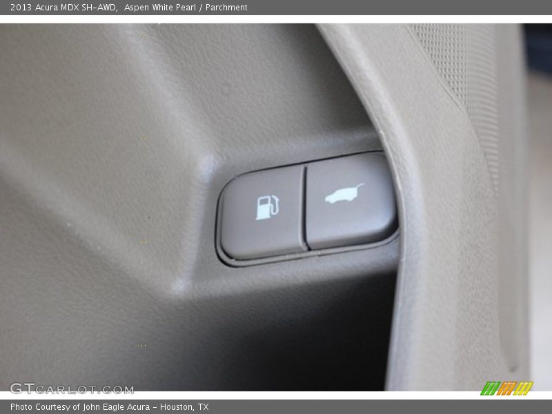 Aspen White Pearl / Parchment 2013 Acura MDX SH-AWD