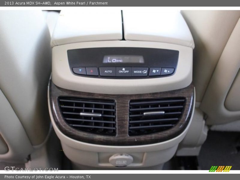 Aspen White Pearl / Parchment 2013 Acura MDX SH-AWD