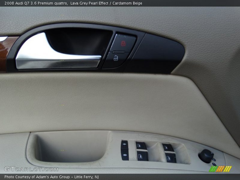 Lava Grey Pearl Effect / Cardamom Beige 2008 Audi Q7 3.6 Premium quattro