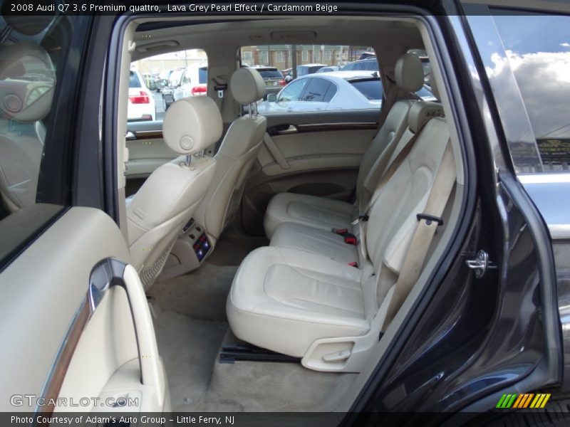 Lava Grey Pearl Effect / Cardamom Beige 2008 Audi Q7 3.6 Premium quattro