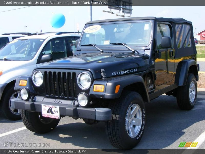 Black / Dark Slate Gray 2006 Jeep Wrangler Unlimited Rubicon 4x4