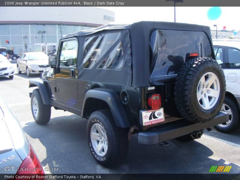 Black / Dark Slate Gray 2006 Jeep Wrangler Unlimited Rubicon 4x4