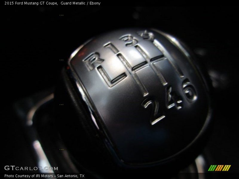 Guard Metallic / Ebony 2015 Ford Mustang GT Coupe